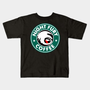 Night Fury Coffee Kids T-Shirt